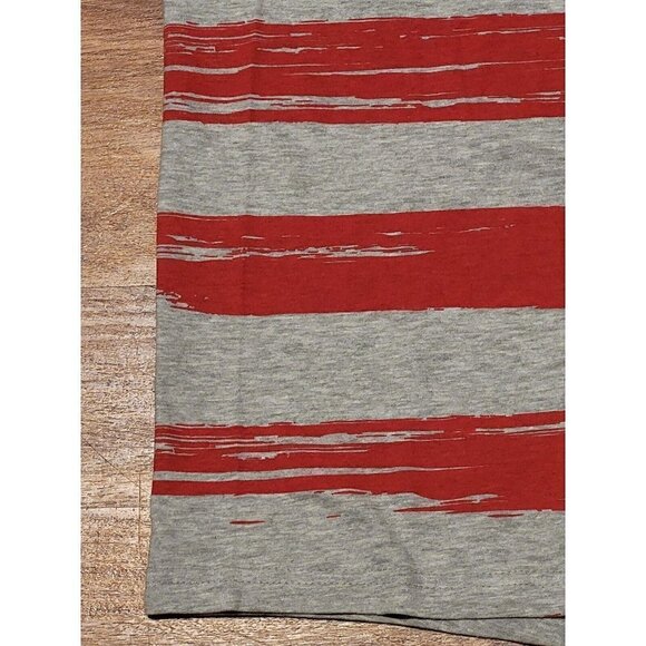 NWT Hollywood The Jean People‎ Size M Gray Flag Tee Shirt - Picture 4 of 5